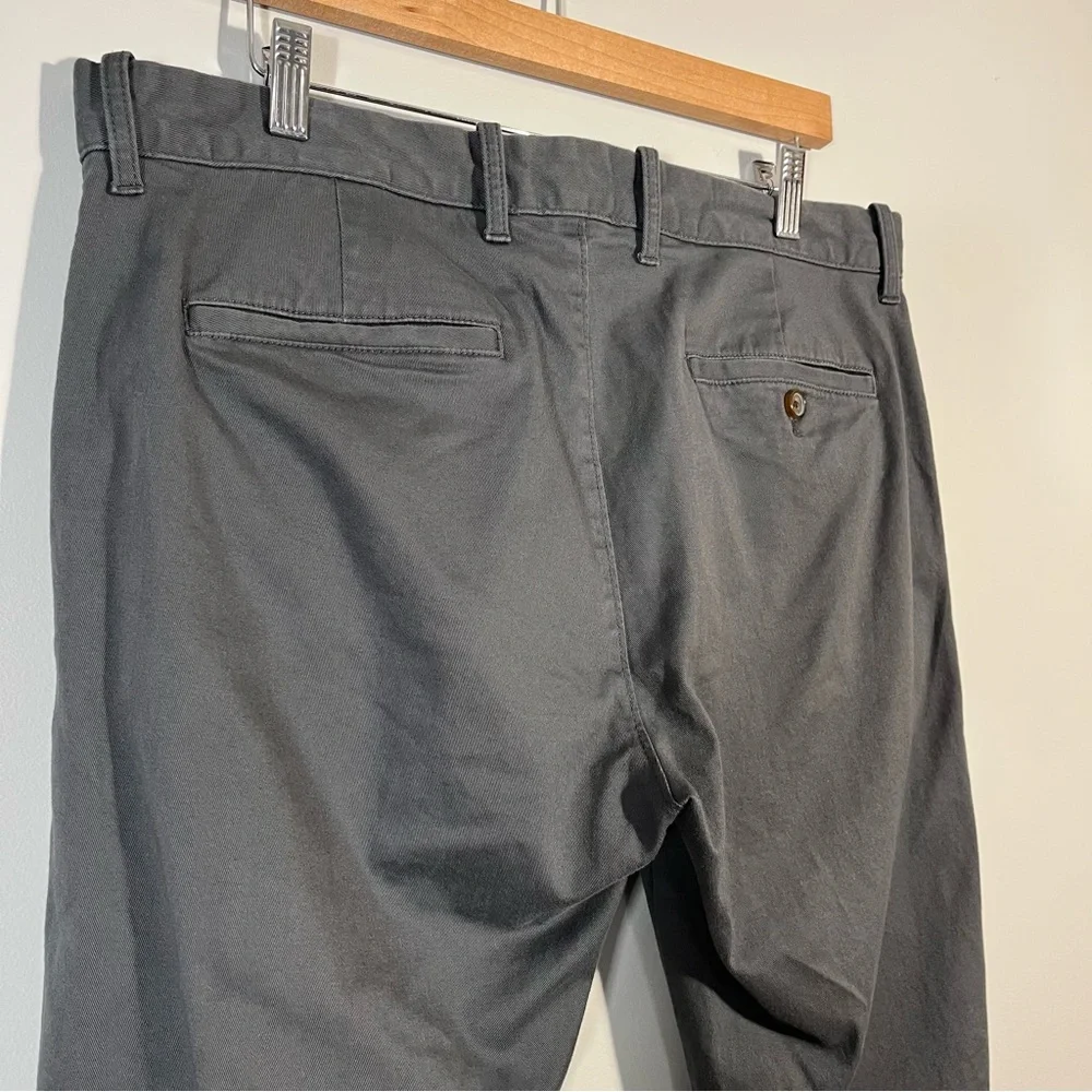 J. Crew Factory Flex Slim Men's Dark Gray Chinos Pants W34 L34